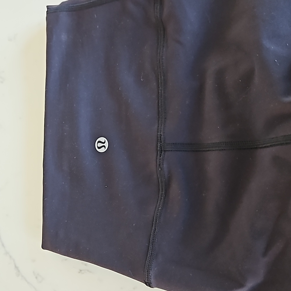 NWOT Lululemon wunder train leggings black 25" size 0